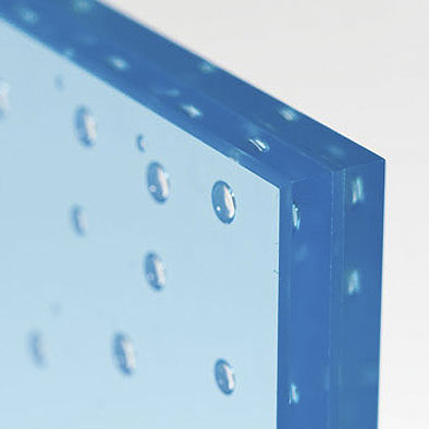Pannello in vetro laminato - BUBBLEGLASS™ - Aag-glass - decorato / specchio / colorato