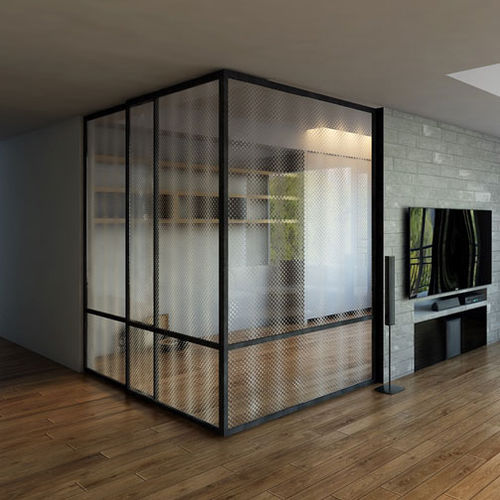 Pannello in vetro laminato - CHILLGLASS™ - Aag-glass - decorato / trasparente / effetto ghiaccio
