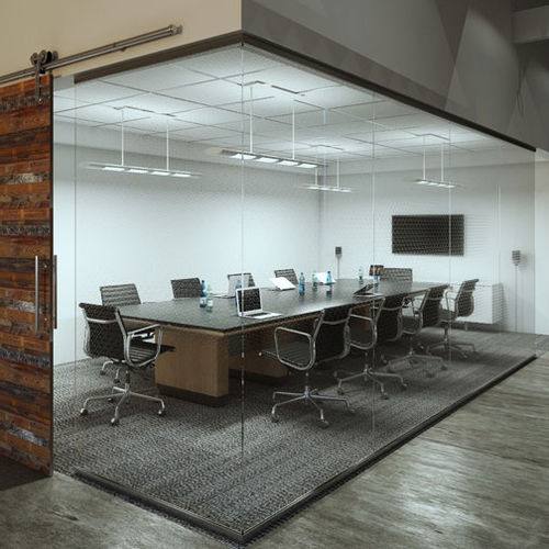 Pannello in vetro laminato - GHOSTGLASS™ - Aag-glass - testurizzato / per interni / per solaio