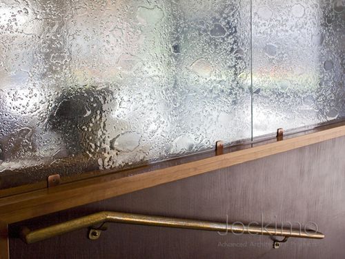 Pannello da costruzione in bambù - WATER WALL  - Aag-glass - in legno / in calcestruzzo / in cemento armato