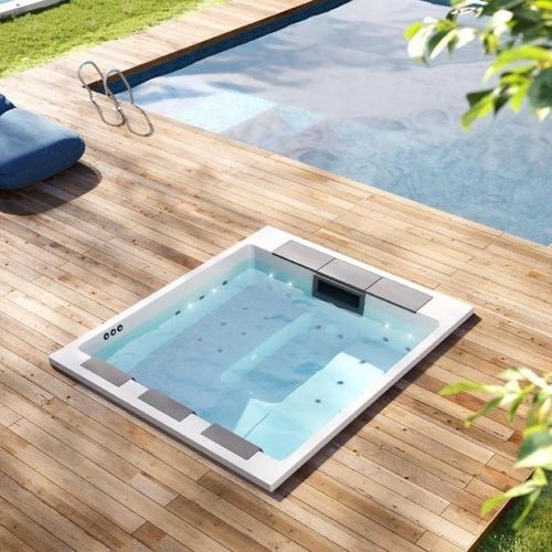 Spa da incasso - Lounge Divine Plus - Portcril,SA - fuoriterra / rettangolare / 3 posti
