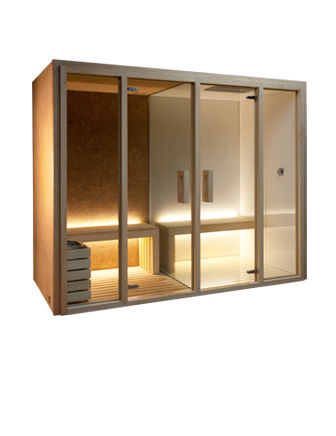Sauna hammam - SIMBIOSIS - Portcril,SA - per uso residenziale