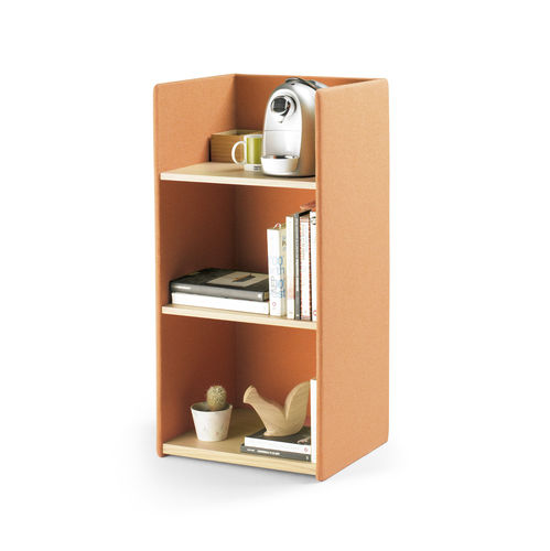 Libreria bassa - LANDA - Alki - contemporanea / contract / in legno