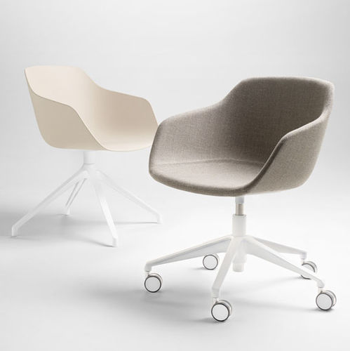 Sedia da ufficio contemporanea - KUSKOA - Alki - da interno / in bioplastica / in legno