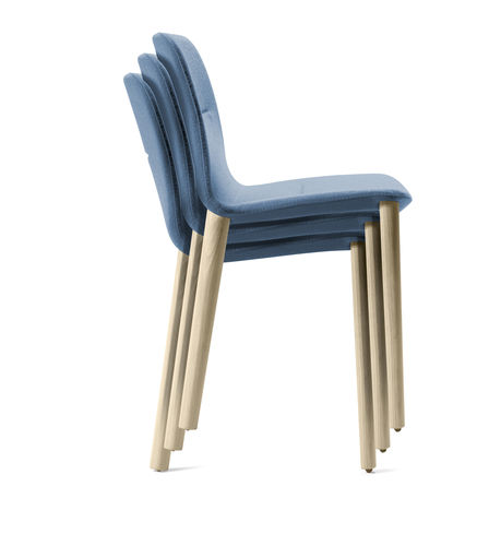 Sedia contemporanea - JANTZI - Alki - da interno / in tessuto / con supporto in legno