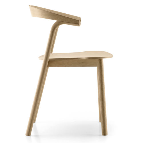 Sedia contemporanea - MAKIL  - Alki - da interno / in rovere / in legno massiccio