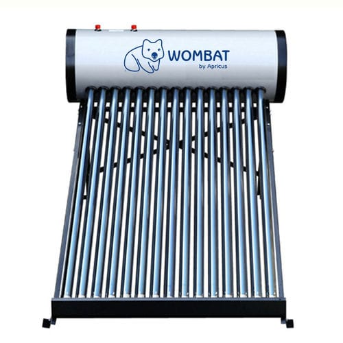 Boiler per acqua calda solare - WB-SS/SP-150L-15 - APRICUS - integrato / orizzontale / residenziale