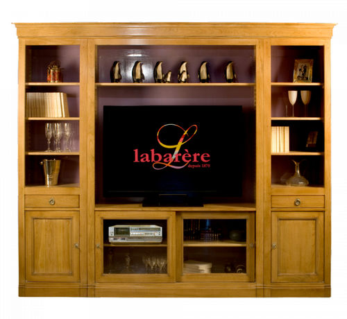Parete attrezzata TV classico - HERITAGE - COMPOSABLES : 22741  - LABARERE - in legno