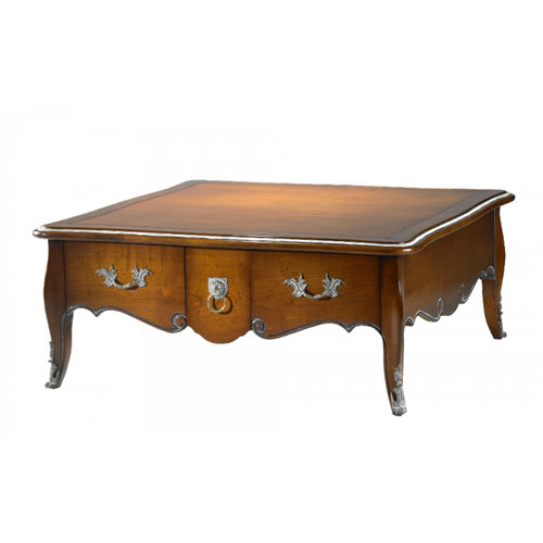 Tavolino basso Luigi XIV - MAINTENON : 24100  - LABARERE - in legno / quadrato / con cassetti