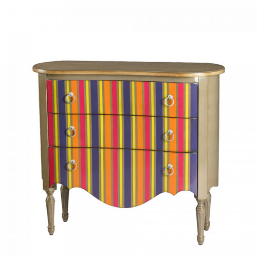 Cassettone in stile - MONTESPAN : 51019 - LABARERE - in legno laccato / 3 cassetti