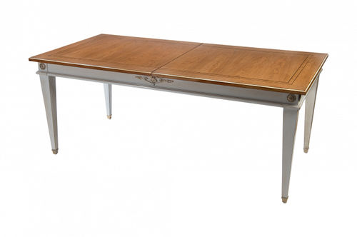 Tavolo da pranzo in stile Direttorio - RECAMIER - LABARERE - in legno / con supporto in legno / rettangolare