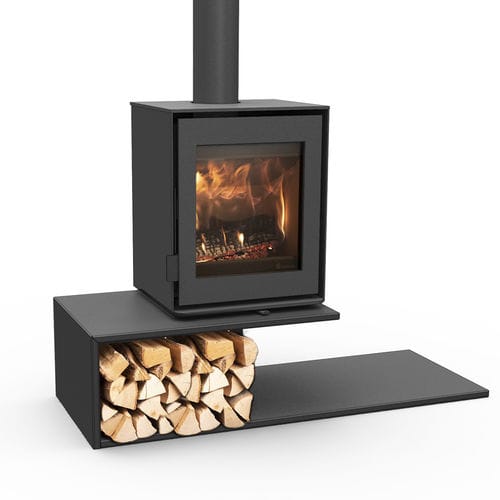 Stufa a legna - Dik Geurts - Modivar 5, Floating Plateau - DRU - 4 kW / 5 kW...10 kW / a pavimento
