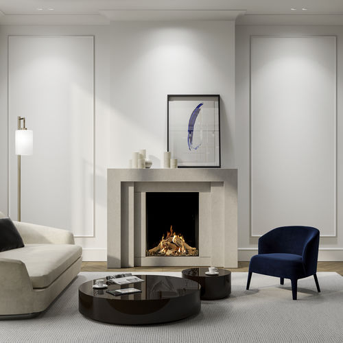 Focolare chiuso a gas - DRU - Maestro 60 Tall Eco Wave - DRU - a 1 faccia / in acciaio / in vetro