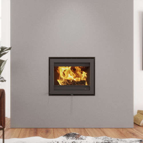 Inserto per camini a legna - Dik Geurts - Instyle 600V Next - DRU - in acciaio / contemporaneo