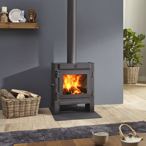 Stufa a legna - Dik Geurts - Jannik Medium, Low - DRU - 4 kW / 7 kW / da appoggio