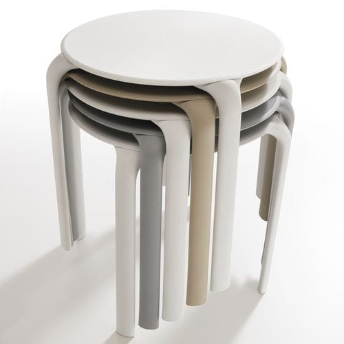 Tavolo contemporaneo - DROP - Connection - in polipropilene / rotondo / quadrato