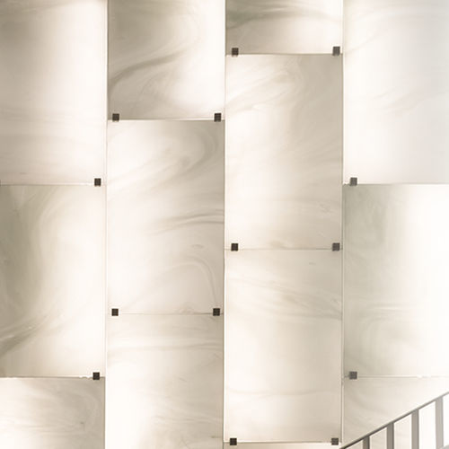 Pannello in vetro di sicurezza - OPAL - Glashütte Lamberts Waldsassen - laminato / soffiato / trasparente