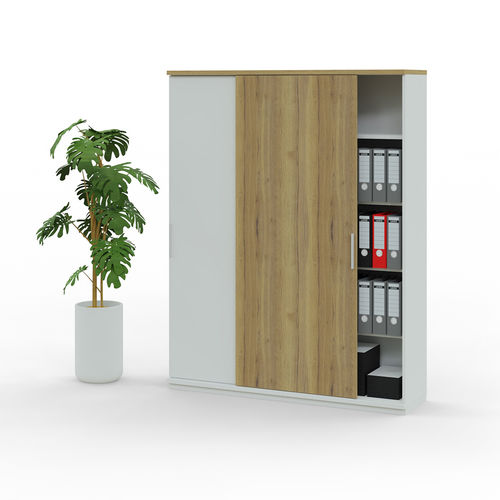 Armadio classificatore basso - ISCUBE - Leuwico - alto / in MDF / in acciaio