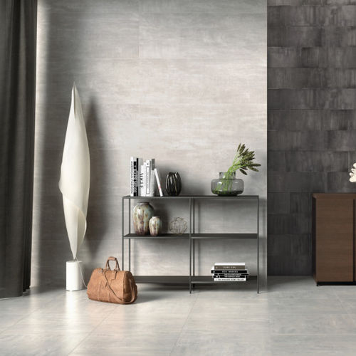 Piastrella in ceramica - ACADEMY : STEEL - Naxos - opaca / da bagno / da parete