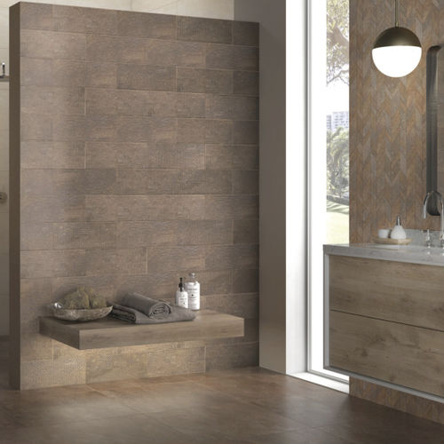 Piastrella in ceramica - ALLOY : TIN - Naxos - opaca / da bagno / da parete