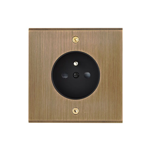 Presa di corrente - Confidence - MOD ELEC - da parete / da incasso / in ottone