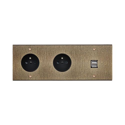 Presa di corrente - Fascination - MOD ELEC - USB / tripla / da parete