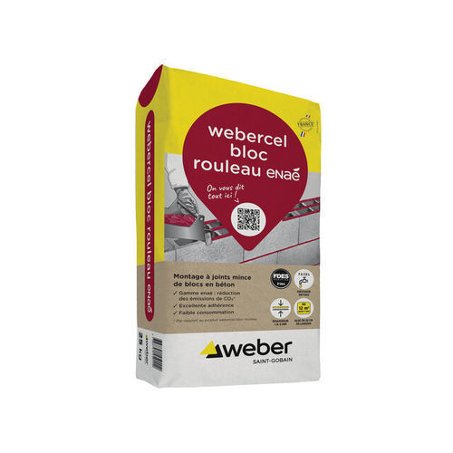 Malta collante per giunti - WEBERCEL BLOC ROULEAU ENAÉ - Weber Industries - di montaggio / adesivo / di giunzione