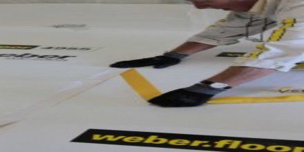 Sottofondo resiliente in polietilene - WEBER.FLOOR 4955 - Weber Industries