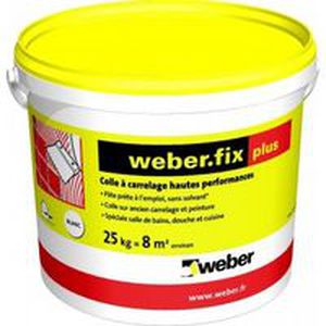 Colla in pasta per piastrelle - WEBER.FIX PLUS  - Weber Industries