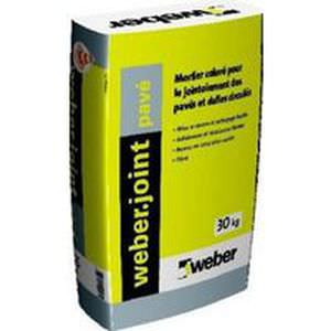 Intonaco di giunzione - WEBER.JOINT PAVÉ : PROCOJOINT - Weber Industries - per pavimentazione / a base di calce