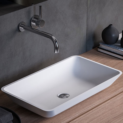 Lavabo da appoggio - TW - karol - in Solid Surface / lucido / finitura opaca
