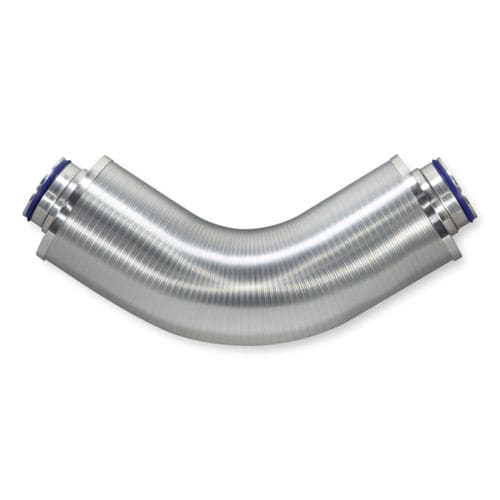 Silenziatore per fori di ventilazione in alluminio - CF - TROX - in lana minerale