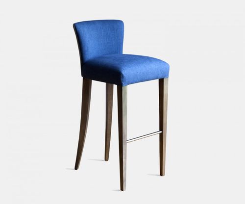 Sedia alta contemporanea - NANTES - William Yeoward - in tessuto / per uso residenziale / senza braccioli