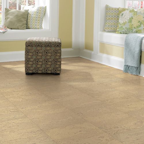Pavimento in sughero naturale - WIDE TILE : MAYORCA - US FLOOR - per il settore terziario / residenziale / a quadrotte
