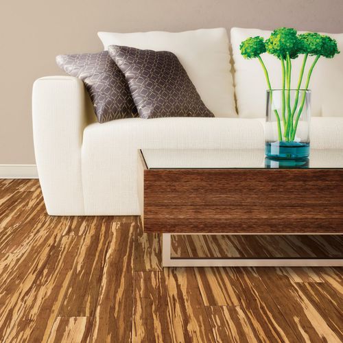 Parquet multistrato - EXPRESSIONS SMOOTH : TIGER - US FLOOR - in legno / in bambù / finitura opaca