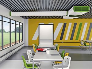 Controsoffitto in acciaio - COOL-PHASE® - Monodraught - a doghe / con climatizzazione integrata
