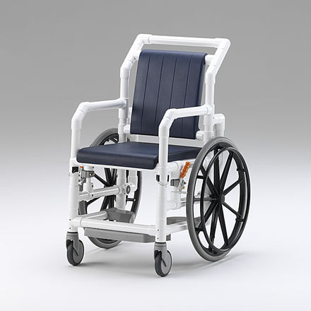 Poltrona medica in plastica - DR 100 MRT - RCN Medizin- und Rehatechnik - con rotelle / con poggiagambe / manuale