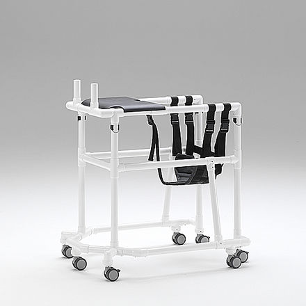 Poltrona medica in plastica - CW 300 - RCN Medizin- und Rehatechnik - con rotelle / manuale / nera