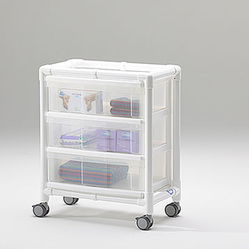 Carrello terapia - HGW 50 - RCN Medizin- und Rehatechnik - per struttura sanitaria / in acciaio inossidabile / in plastica
