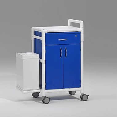 Carrello terapia - MPC 370 ABH - RCN Medizin- und Rehatechnik - portarifiuti / per struttura sanitaria / in plastica