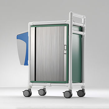 Carrello terapia - MPC 360 ABW - RCN Medizin- und Rehatechnik - portarifiuti / per struttura sanitaria / in plastica