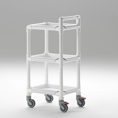 Carrello terapia - MPC 153 - RCN Medizin- und Rehatechnik - per struttura sanitaria / in plastica