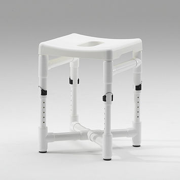 Sgabello da doccia tradizionale - DH 49 HV - RCN Medizin- und Rehatechnik - in plastica / con supporto in plastica / con 4 gambe