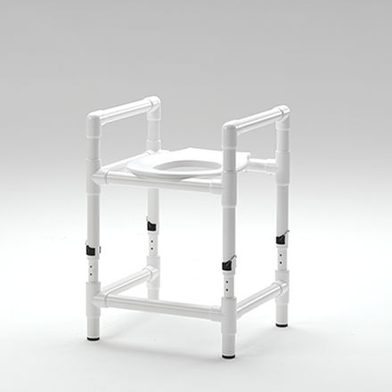 Sgabello da doccia classico - DH 80 HV - RCN Medizin- und Rehatechnik - in plastica / con supporto in plastica / con 4 gambe