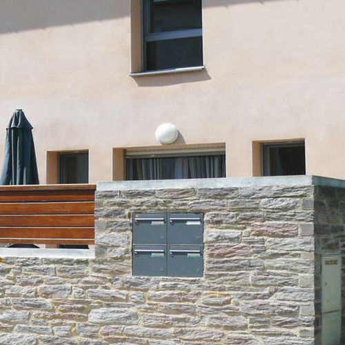 Cassetta delle lettere a muro - QUADRA - Boites aux lettres RENZ - autoportante / da incasso / condominiale