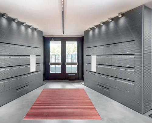 Cassetta delle lettere da incasso - Transcript - decayeux - condominiale / di Jean nouvel