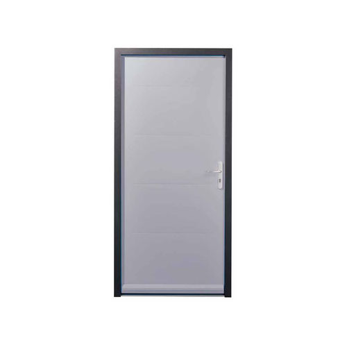 Porta di servizio - CONDO - decayeux - in lamiera d'acciaio / battente / contemporanea