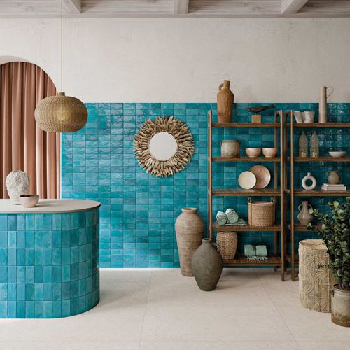 Piastrella in ceramica - POETRY  - ABK - finitura madreperla / da interno / da bagno