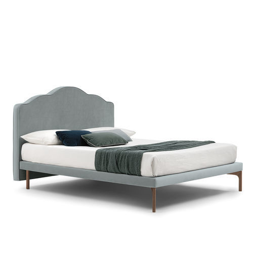 Letto matrimoniale - Dafne - Bolzan Srl-Società Benefit - classico / imbottito / con testiera