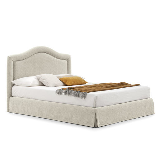 Letto matrimoniale - capri - Bolzan Srl-Società Benefit - classico / imbottito / con testiera